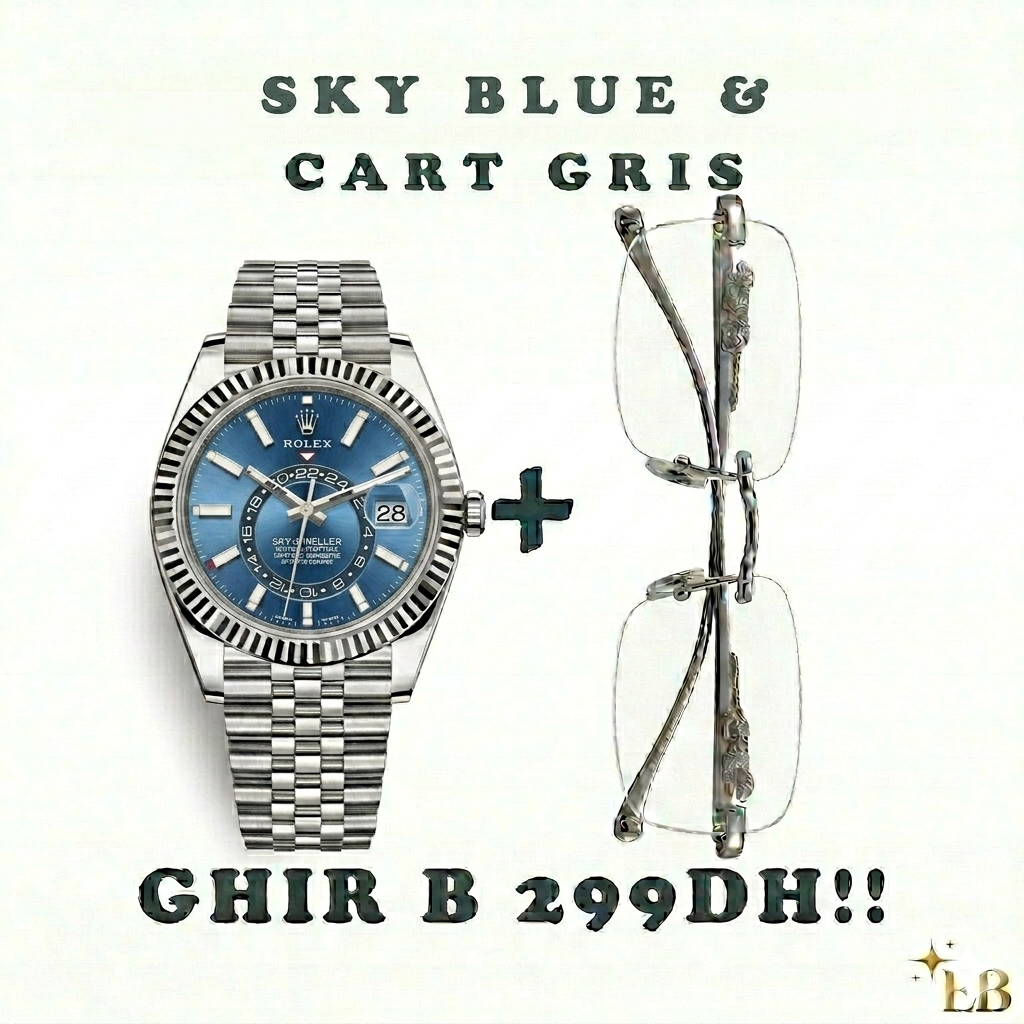 ROLEX SKY + CARTIER