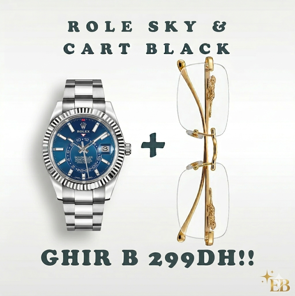 ROLEX SKY + CARTIER