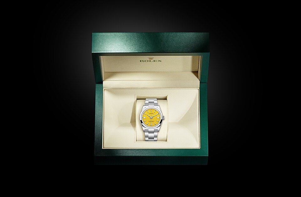oyster perpetual jaune