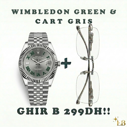 ROLEX WIMBELDON + CARTIER