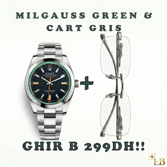 ROLEX MILGAUSS + CARTIER