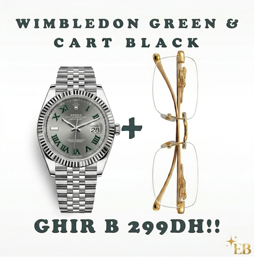 ROLEX WIMBELDON +  CARTIER