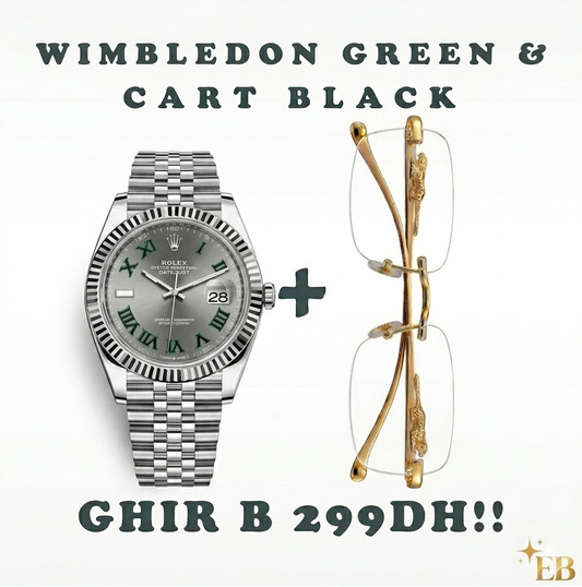 ROLEX WIMBELDON +  CARTIER