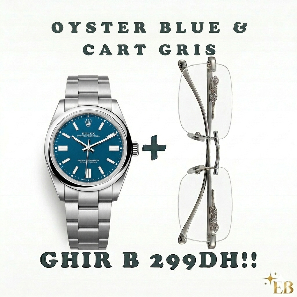 ROLEX BLUE+ CARTIER