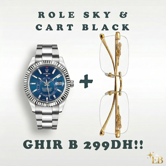 ROLEX SKY + CARTIER
