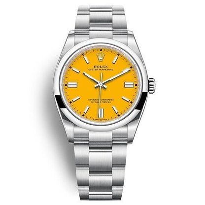 oyster perpetual jaune