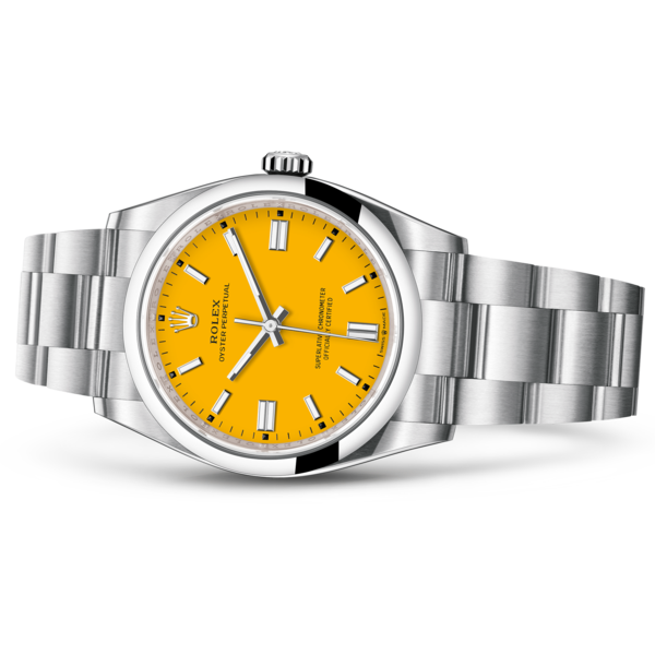 oyster perpetual jaune